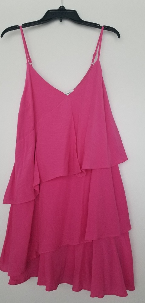 Pink tiered dress from Do+Be